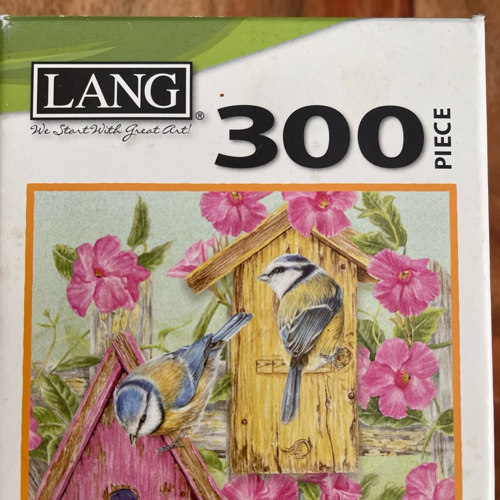 NEW Lang “Birds In The Garden” 300 Piece Puzzle - Picture 4 of 11